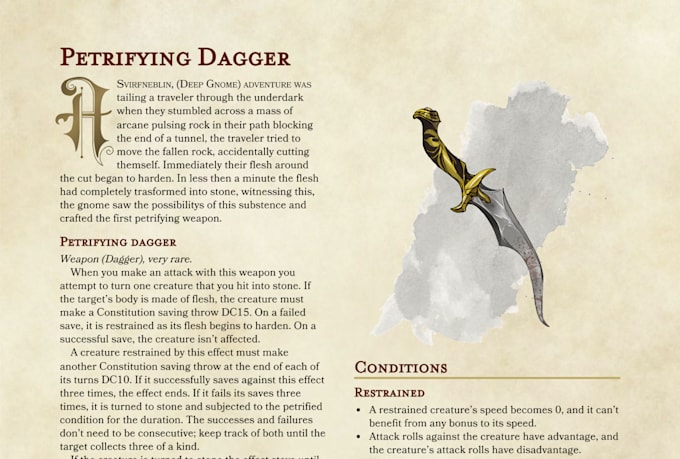 create custom dnd homebrew 5e content